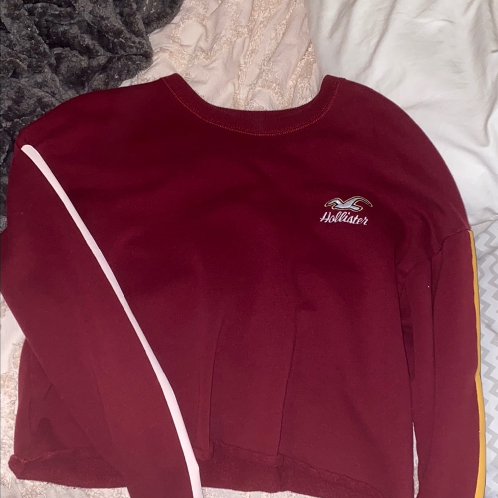 Hollister Cropped crewneck